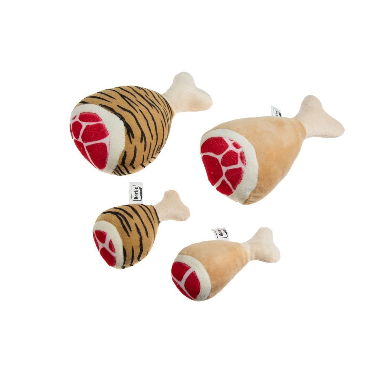 Plüsch Schinkenkeule für Hunde Bild 1