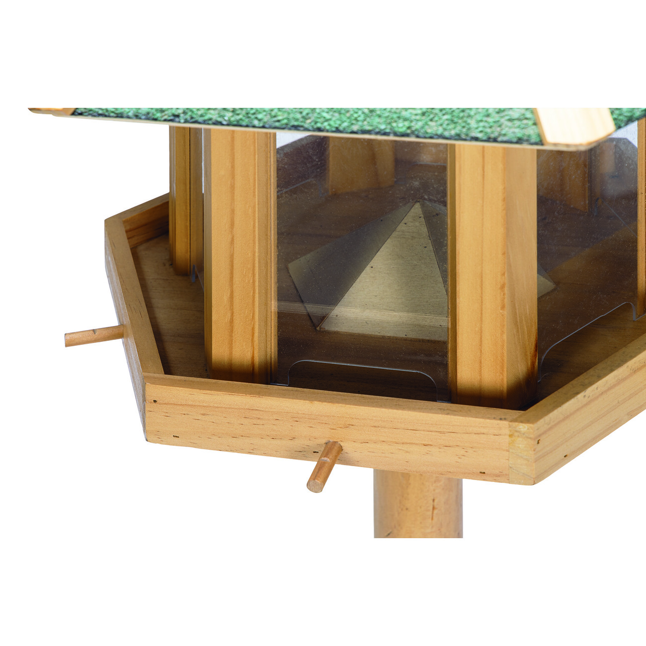 Karlie Vogelhaus Rox aus Holz - Futterhaus für Wildvögel Bild 5