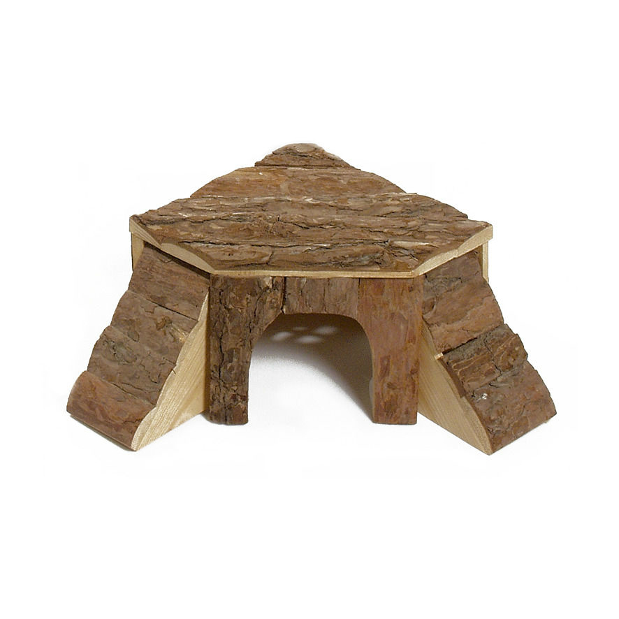 Karlie Wonderland Naturholzhaus für Kleintiere Bild 5