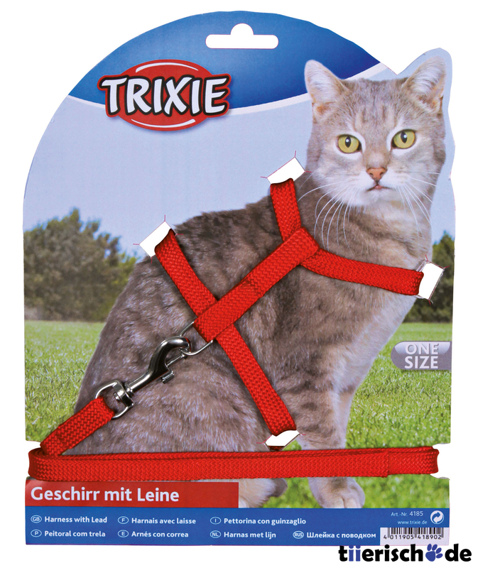 Katzen-Garnitur mit Leine Bild 8