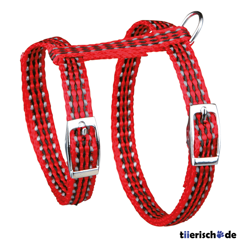 Katzen-Garnitur mit Leine, reflektierend Bild 2