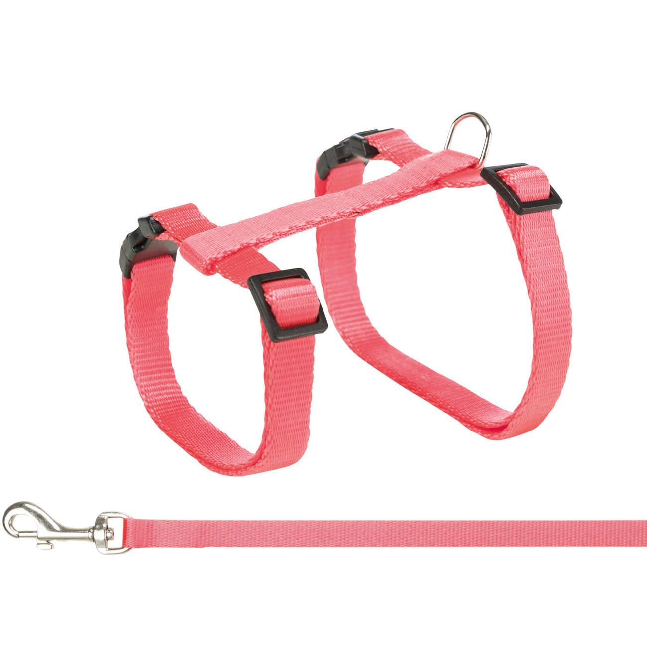 Katzen-Garnitur mit Leine, Uni-Farben Bild 4