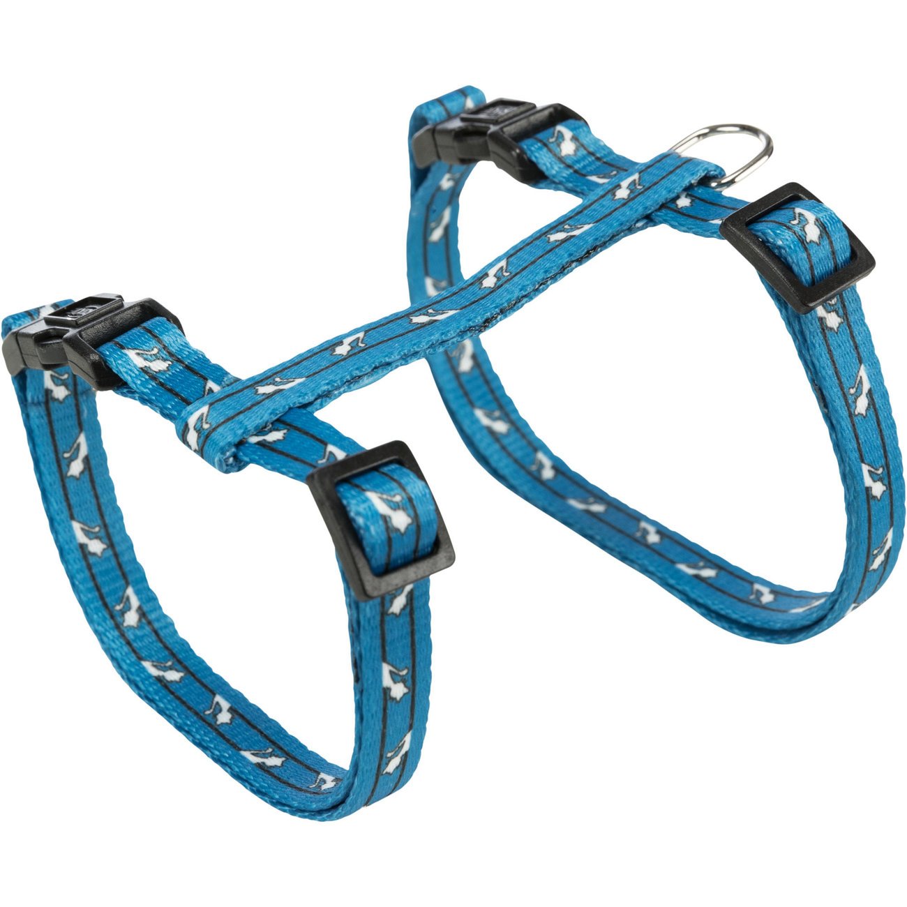 Katzen-Garnitur, stufenlos verstellbar, bedruckt Bild 3