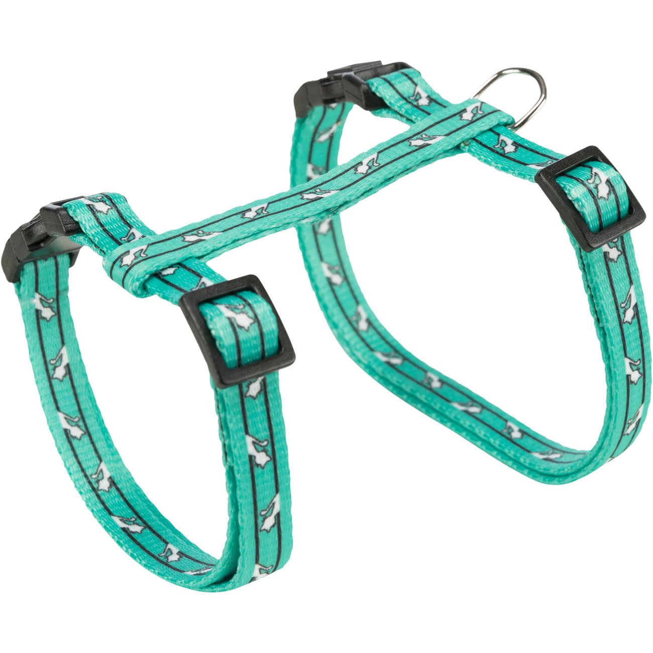 Katzen-Garnitur, stufenlos verstellbar, bedruckt Bild 5