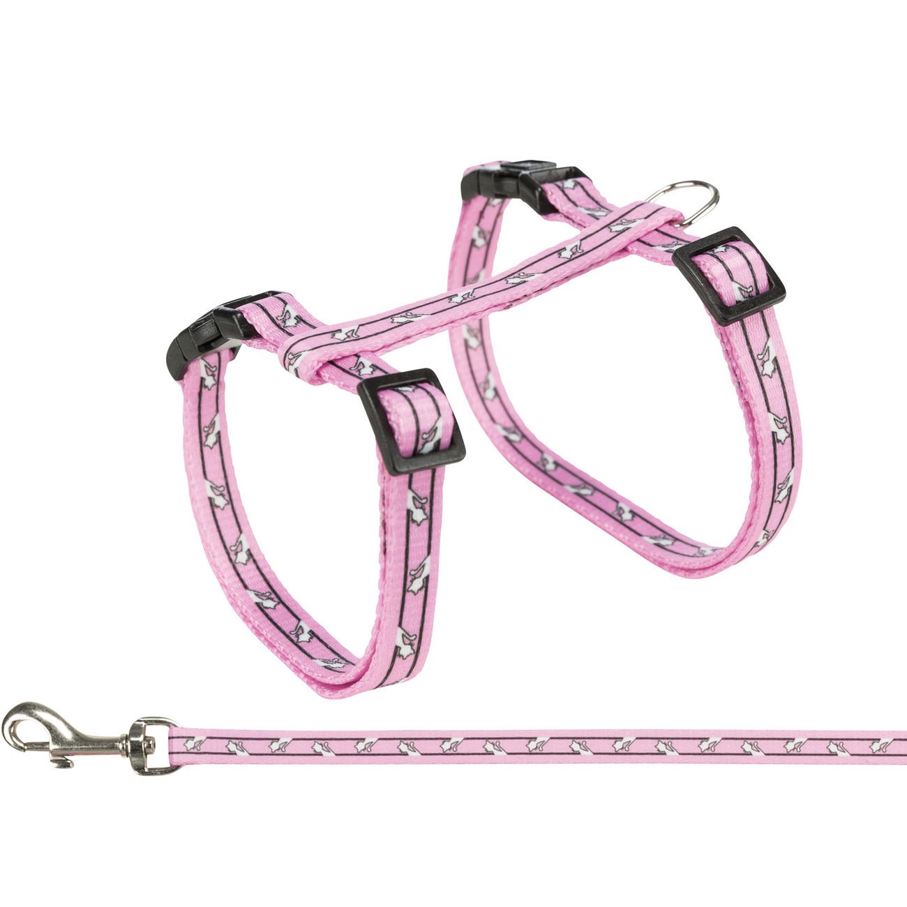 Katzen-Garnitur, stufenlos verstellbar, bedruckt Bild 10