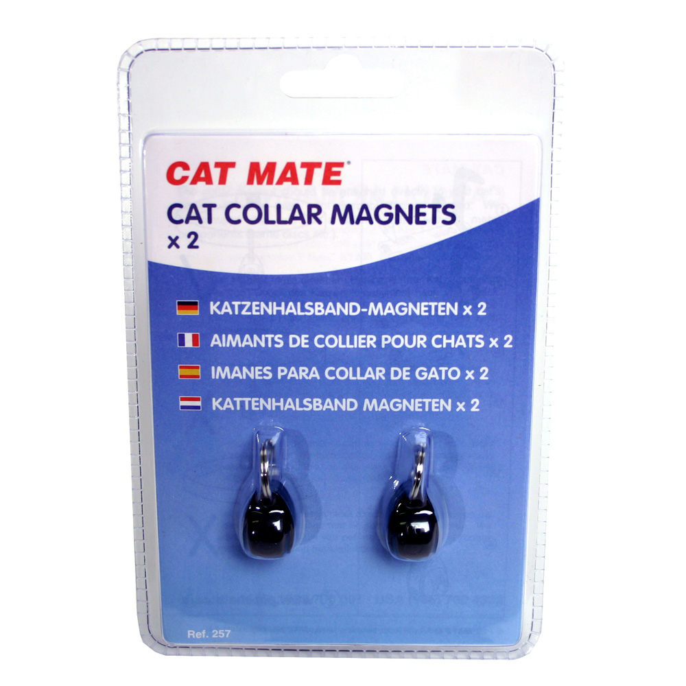Katzen Halsbandmagneten 2er Pack für Cat Mate Katzentür 254/256 Bild 3