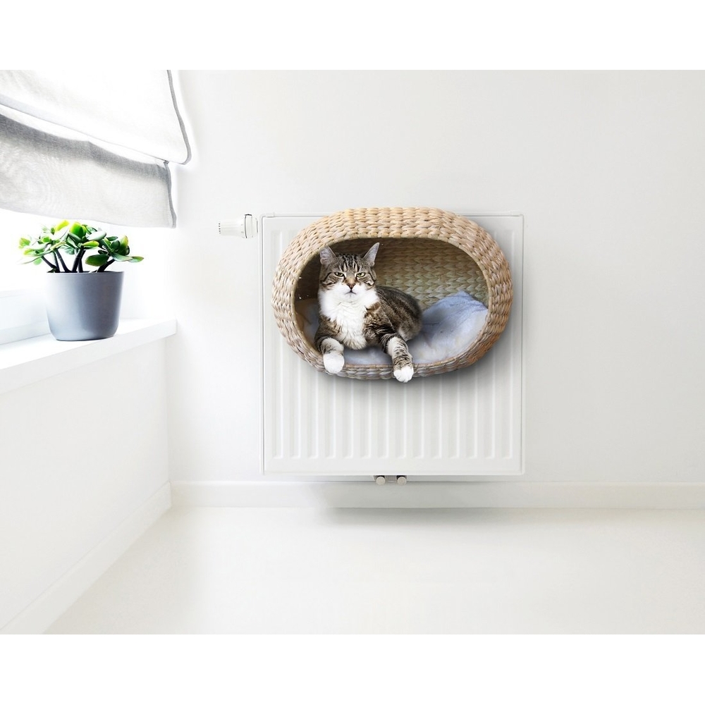 Katzen Heizungskorb Sunrise mit Kissen Bild 6
