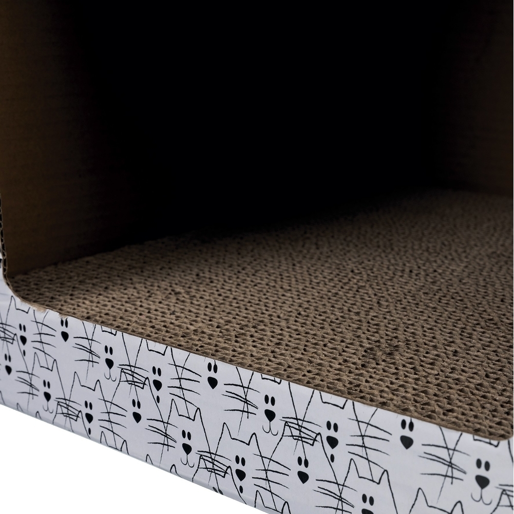 Katzen Kratzhaus aus Pappe Bild 3