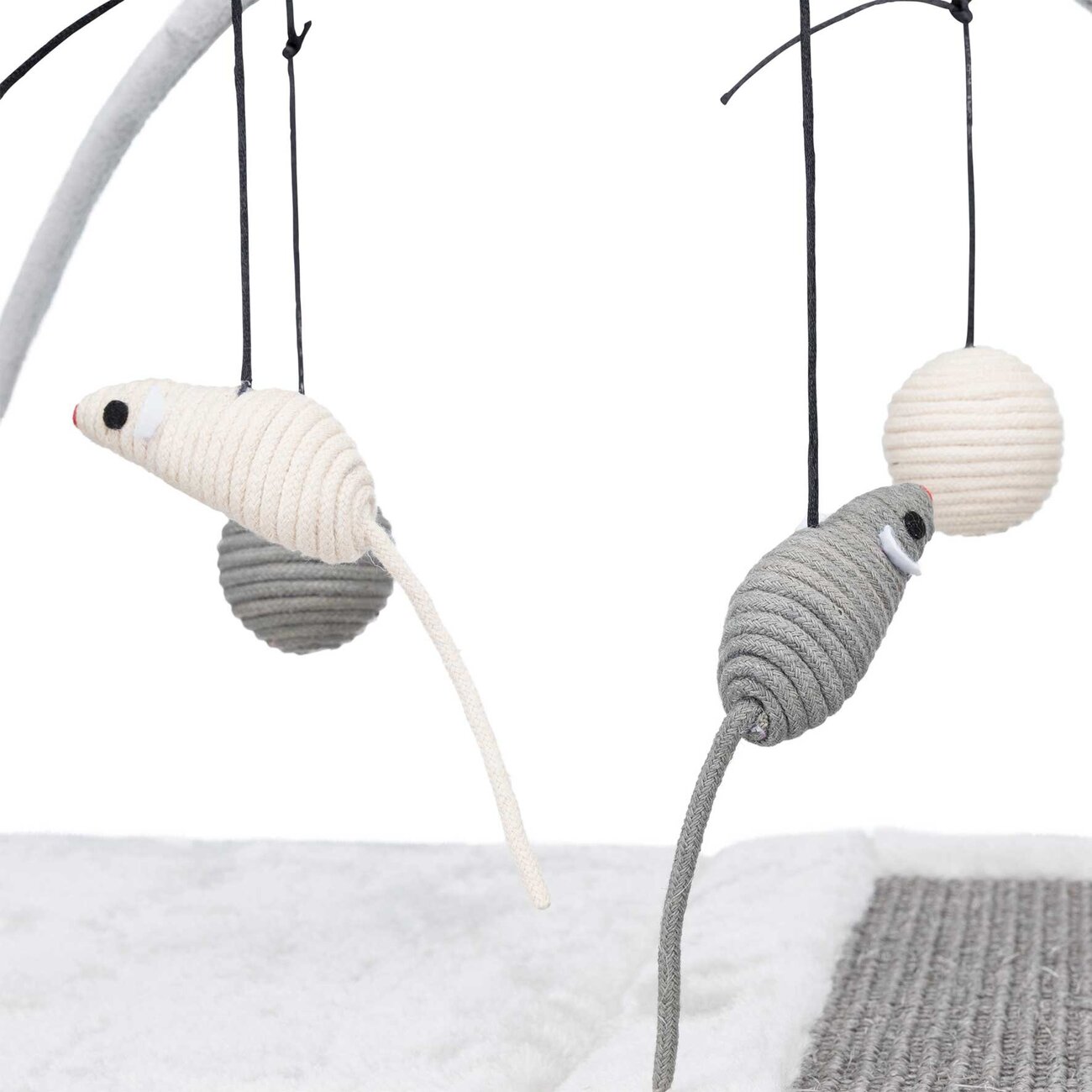 Katzen Kratzmatte Spielbogen für Katzen Bild 4