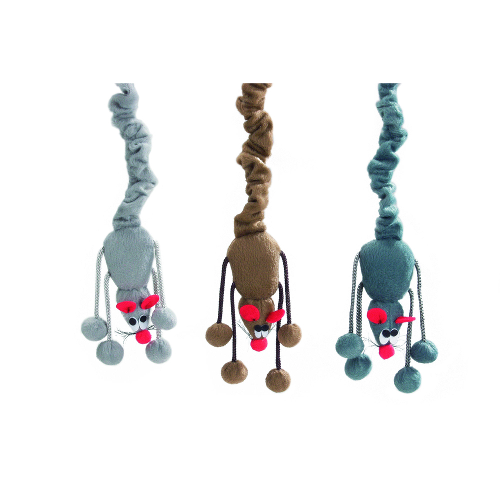 Katzenspielzeug Bungee Maus Bild 1