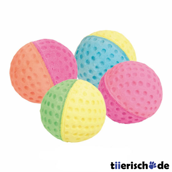 Katzenspieleug 4 Softbälle Bild 1