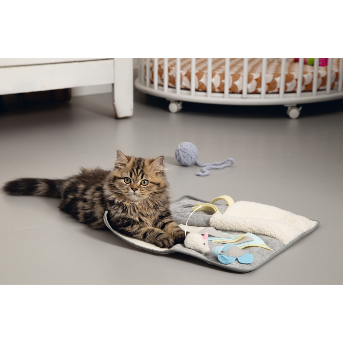 Katzenspielzeug Wollknäuel Isar Bild 3