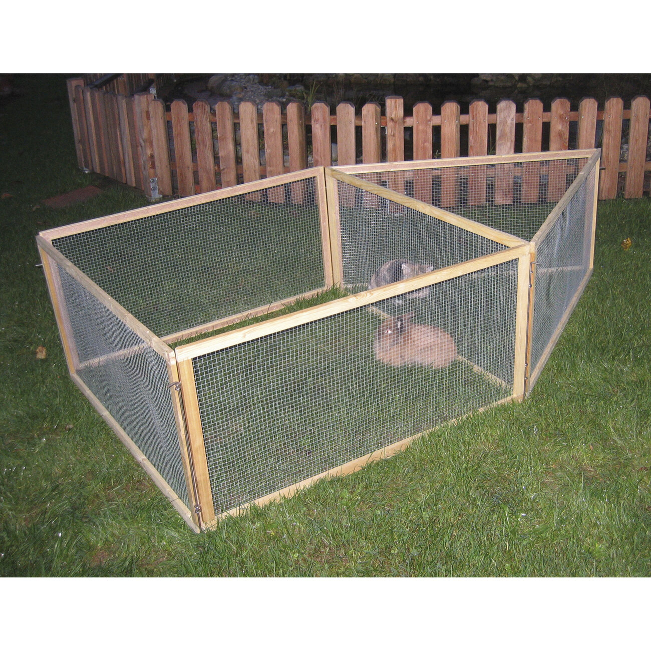 Kerbl Auslaufgehege für Kleintiere mit Maschendraht Vario Bild 3