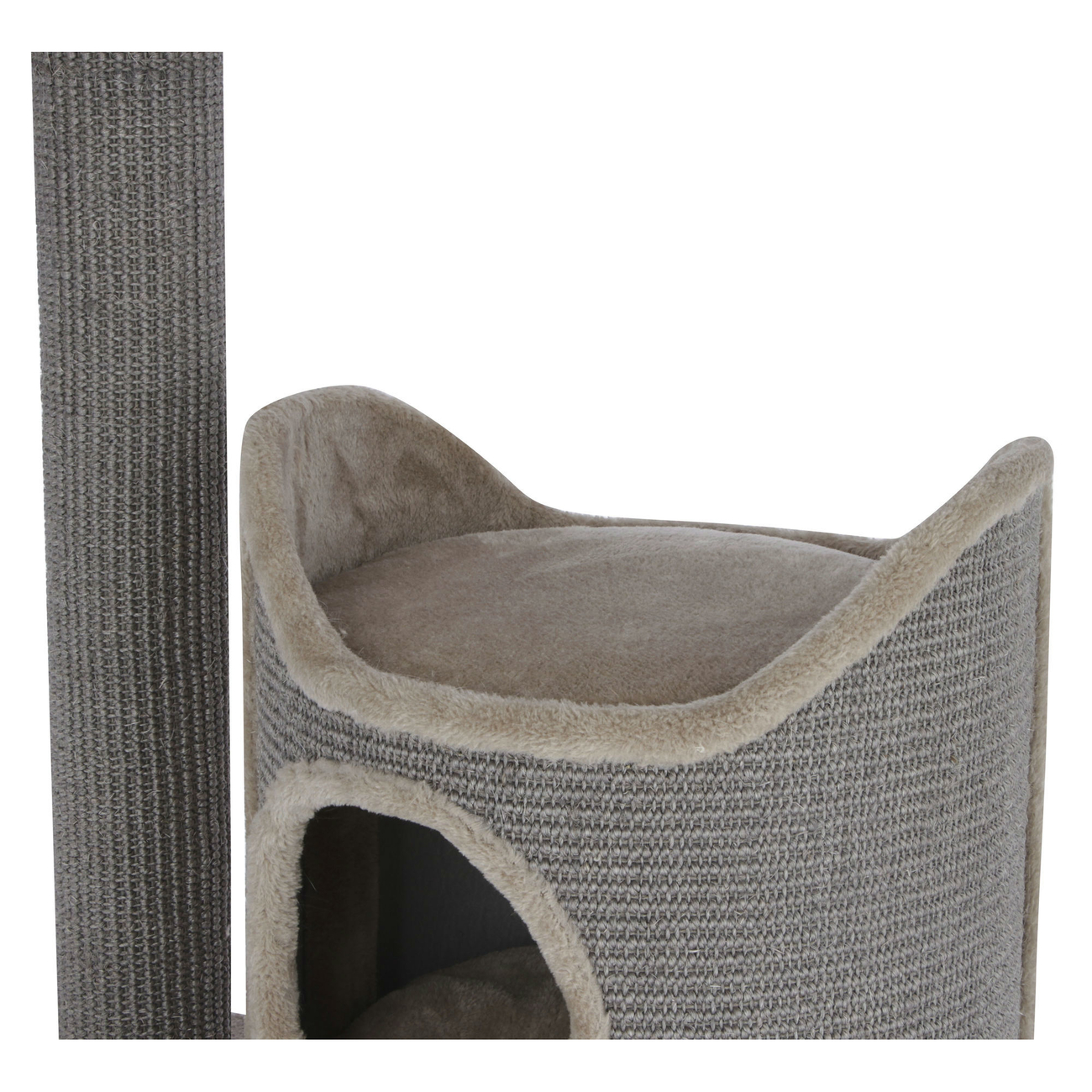 Kerbl Kratztonne für Katzen Tiana grau Bild 5