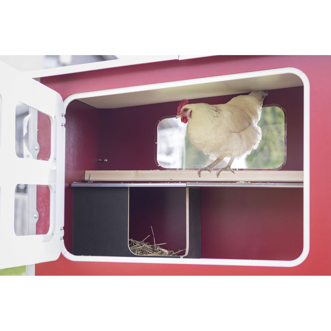 Mobiler Hühnerstall Mobile Coop Holz Bild 4