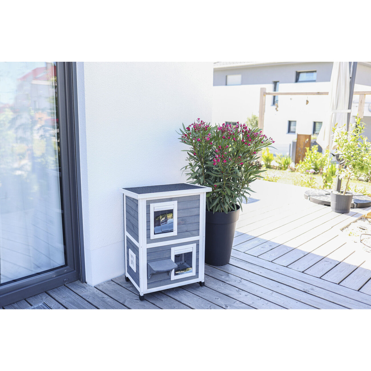 Outdoor Katzenhaus Family Bild 6