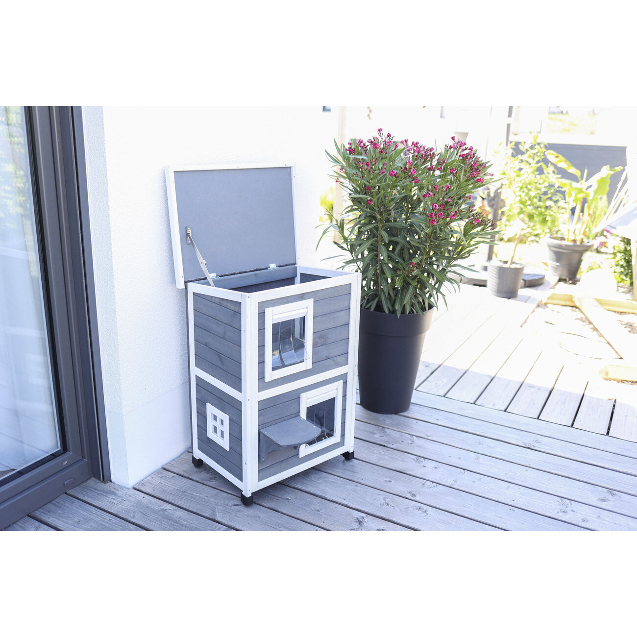 Outdoor Katzenhaus Family Bild 7