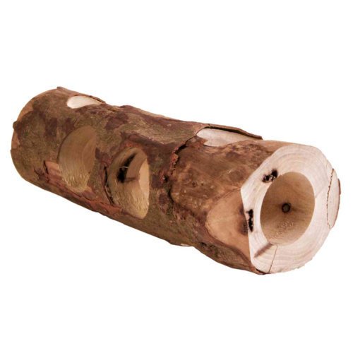Kleintiertunnel aus Naturholz Bild 2