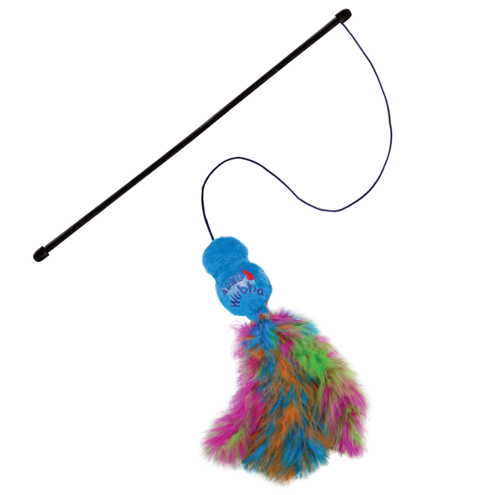 KONG Cat Wubba Boa Teaser Katzen Spielangel Bild 1