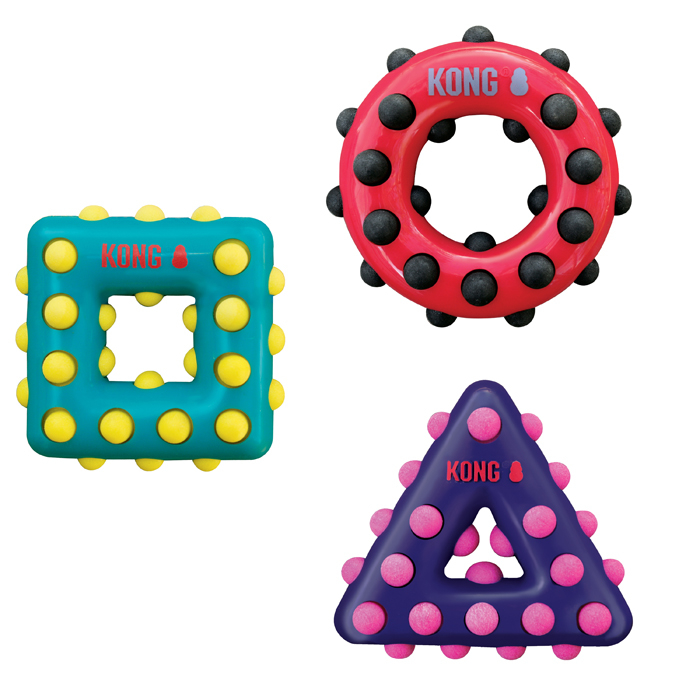KONG Dotz Hundespielzeug Bild 1