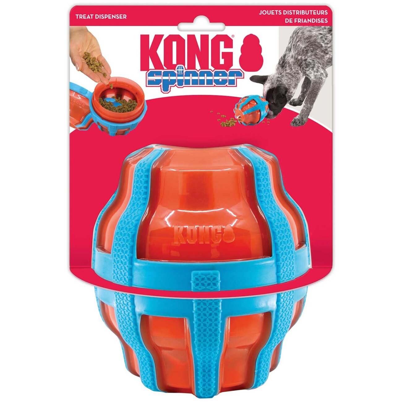 Hundespielzeug KONG Treat Spinner Bild 5