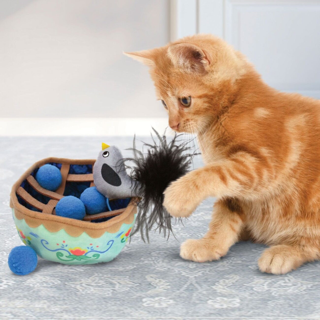 Katzenspielzeug Cat Puzzlements Pie Bild 2