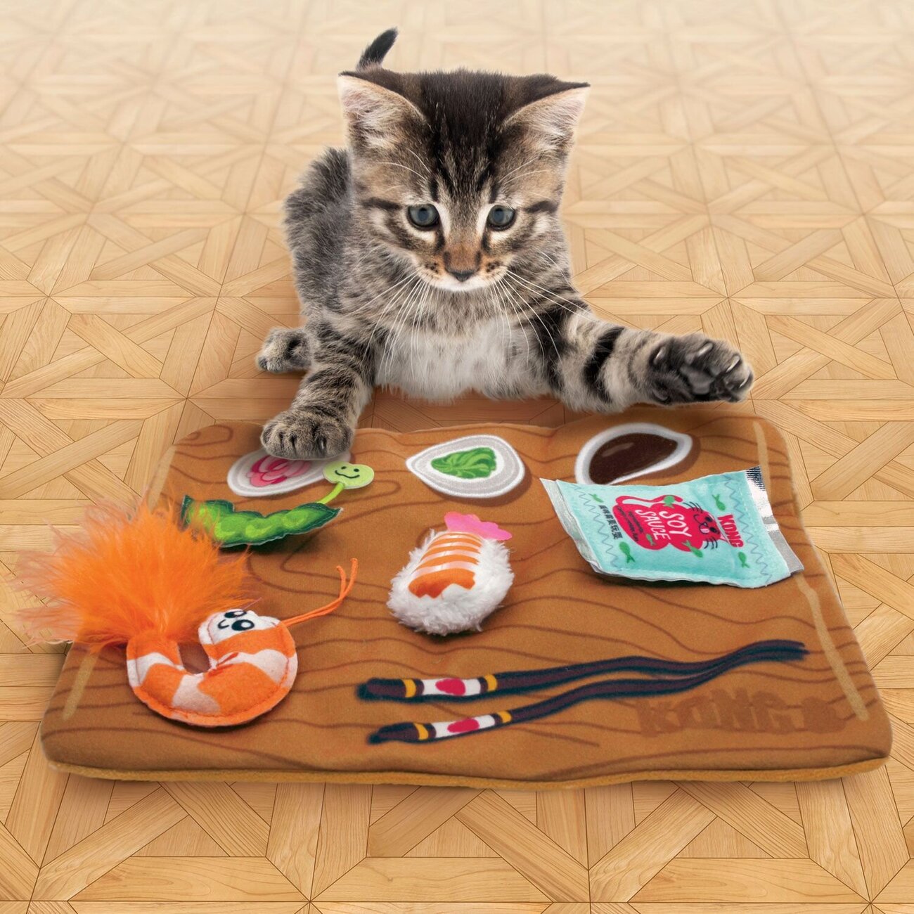 Katzenspielzeug Pull A Partz Sushi Bild 2