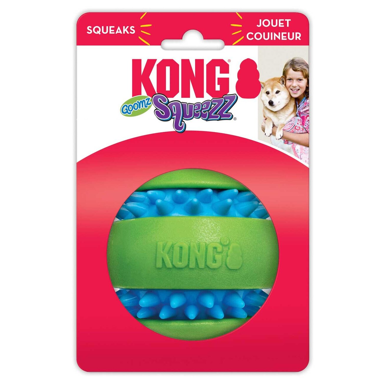 KONG Squeezz Goomz Hundeball Bild 2