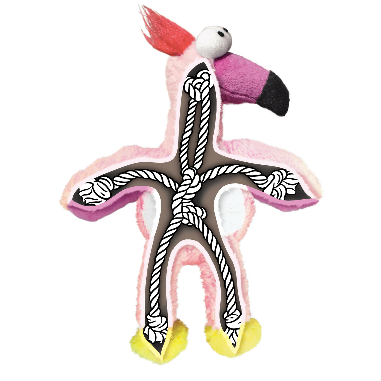 KONG Wild Knots Birds Hundespielzeug Bild 6