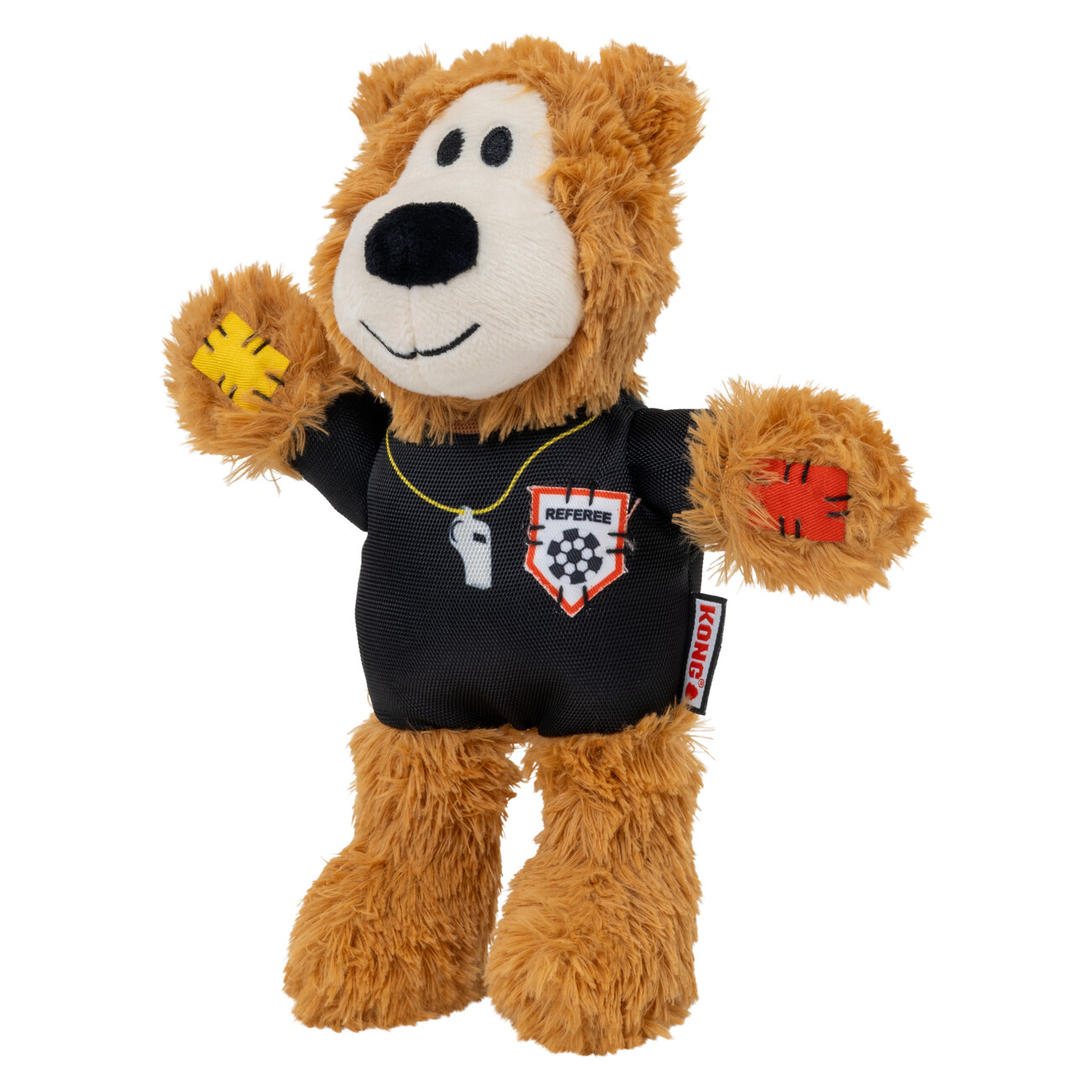 Wild Knots Sport Bear Schiedsrichter - Robustes Hundespielzeug mit WM-Flair Bild 3