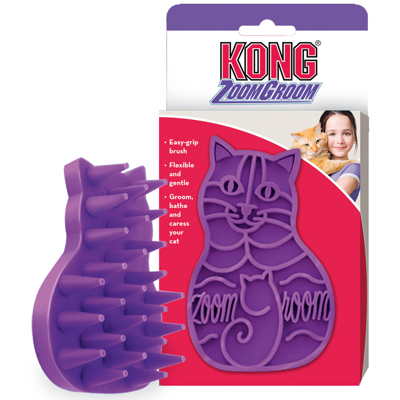 KONG Zoom Groom für Katzen Bild 1