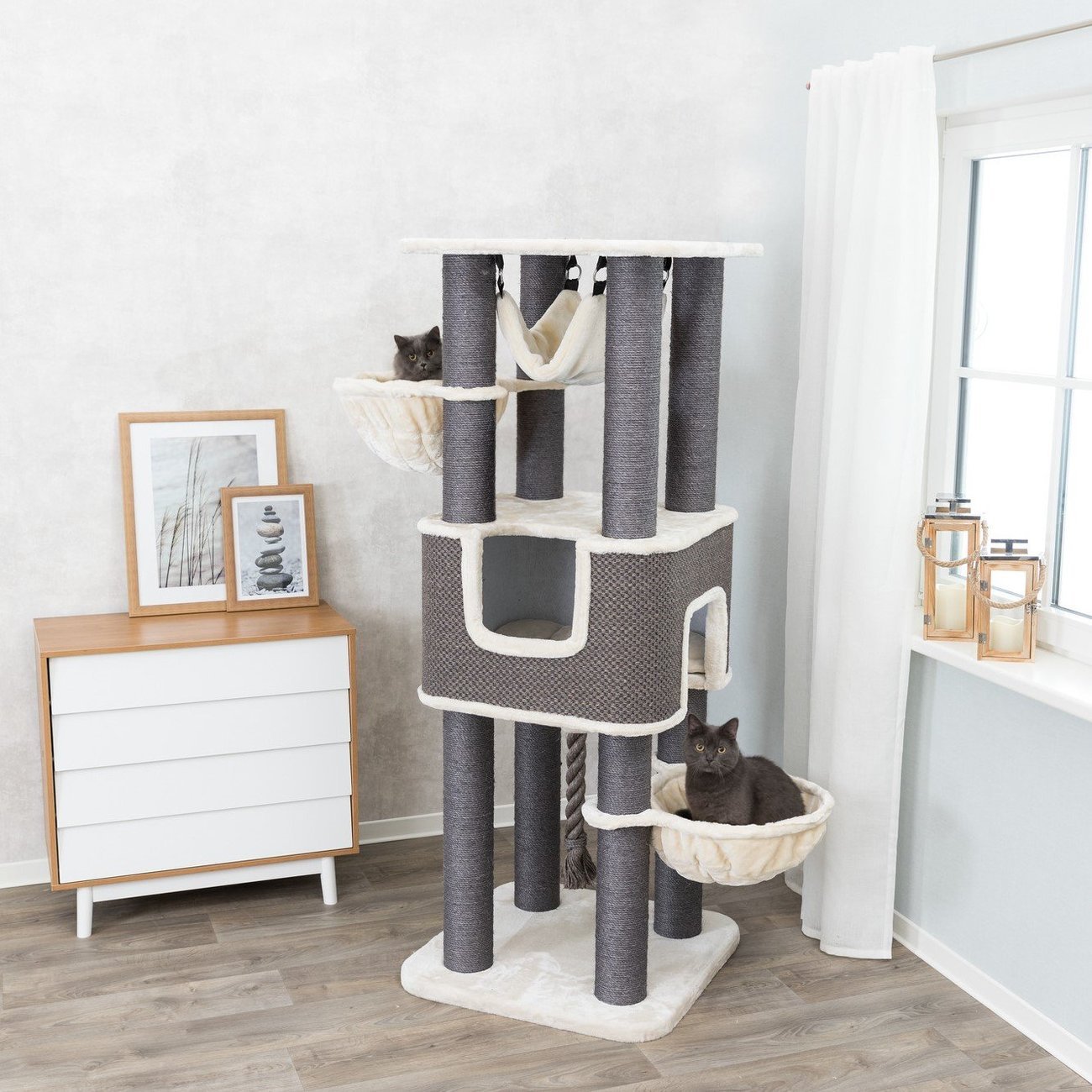 Kratzbaum XXL Humberto für große Katzen Bild 3
