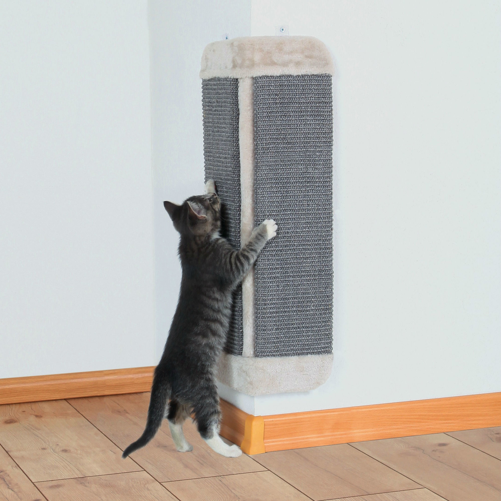 Katzenkratzbrett für Zimmerecken mit Katzenminze Bild 2