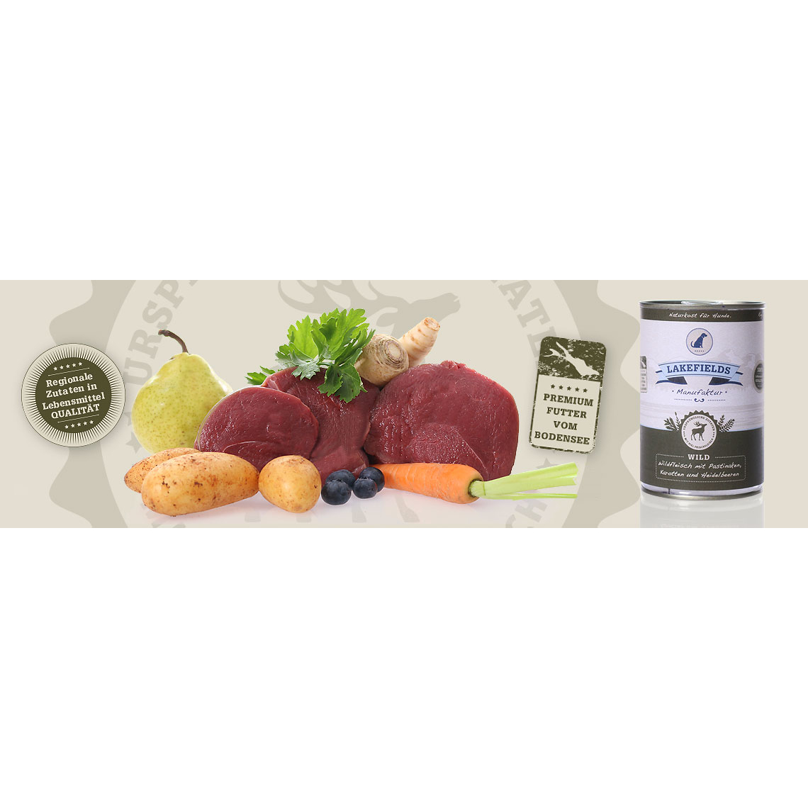 Lakefields Dosenfleisch-Menü Wild Bild 5