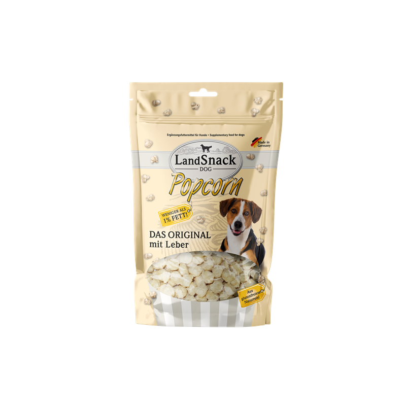 LandSnack Hunde Popcorn mit Leber Bild 1