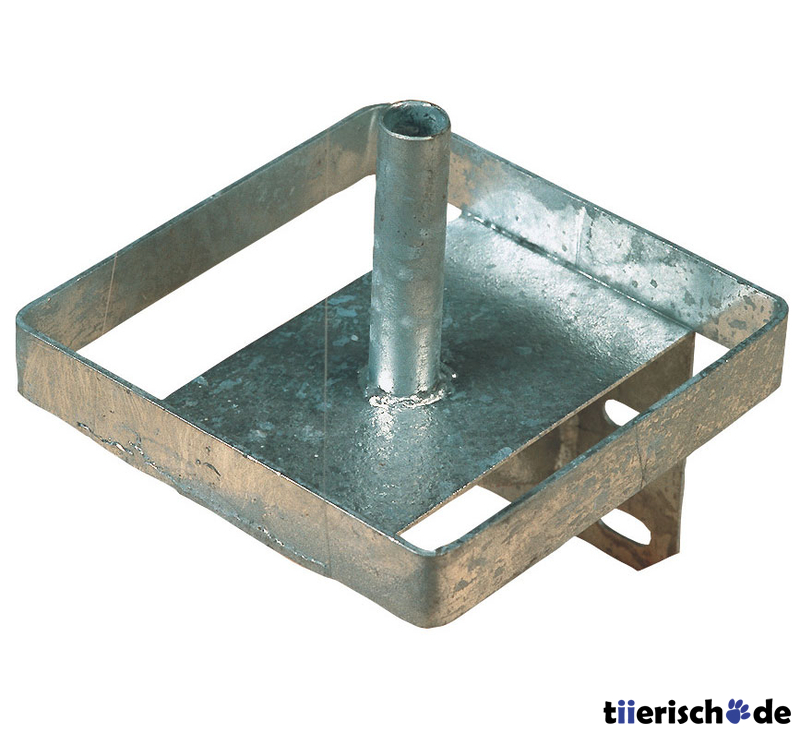 Kerbl Lecksteinhalter aus Metall Bild 1