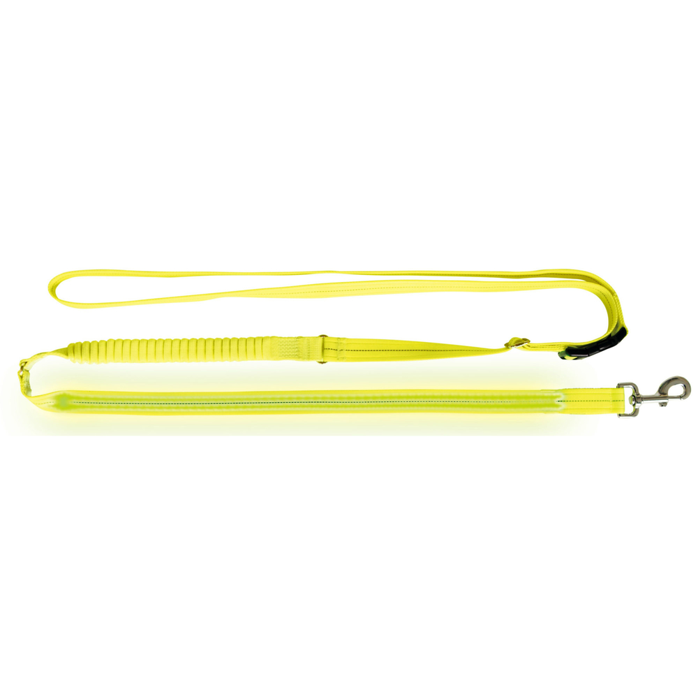 LED Joggingleine USB neongelb Bild 1