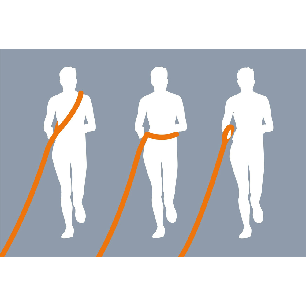 LED Joggingleine USB neongelb Bild 4