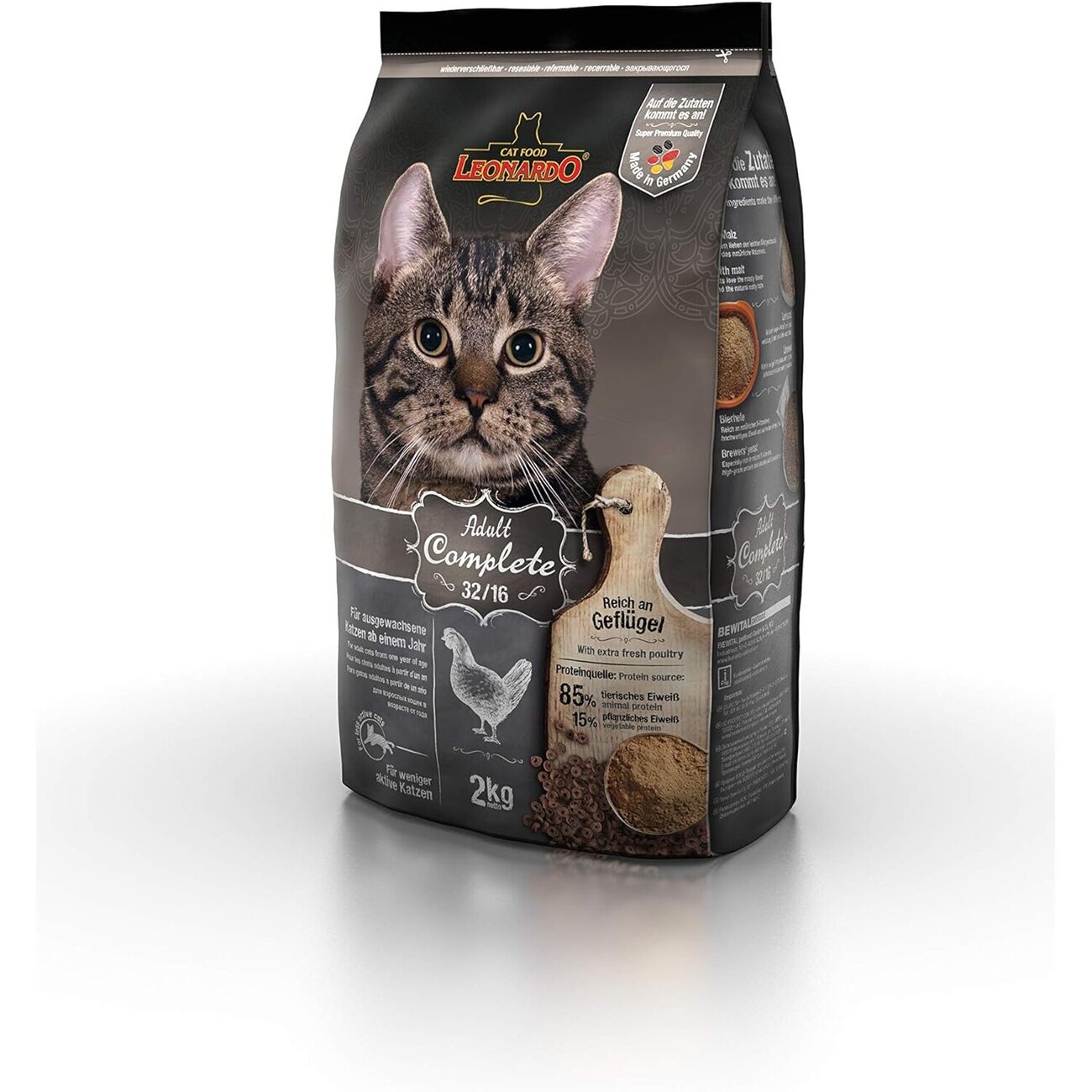 Leonardo Adult Complete 32/16 Katzenfutter Bild 2