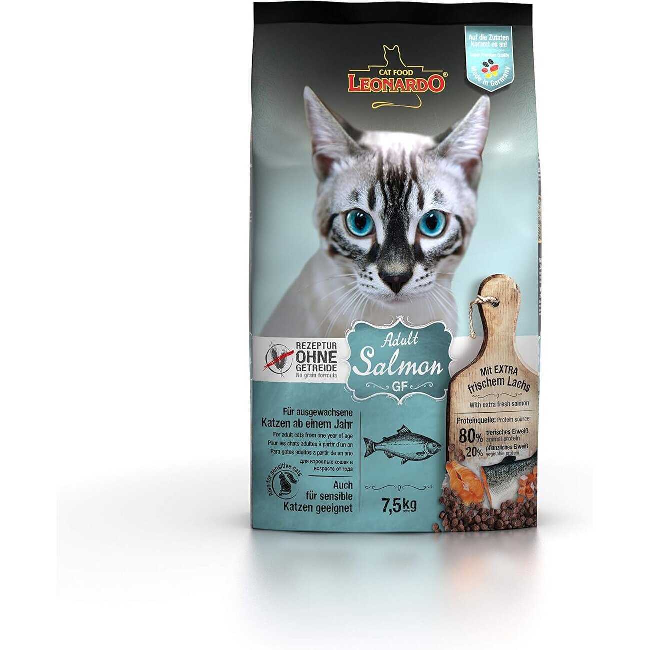 Leonardo Adult GF Salmon Katzenfutter getreidefrei Bild 4