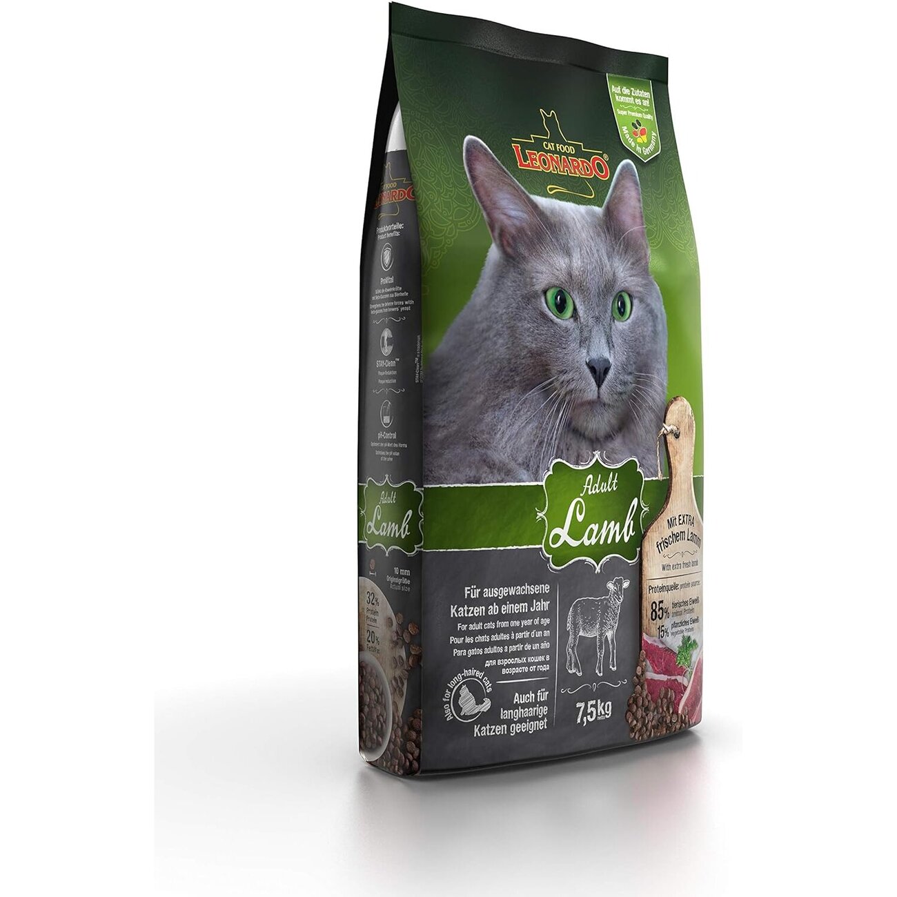Leonardo Adult Lamm Katzenfutter Bild 2