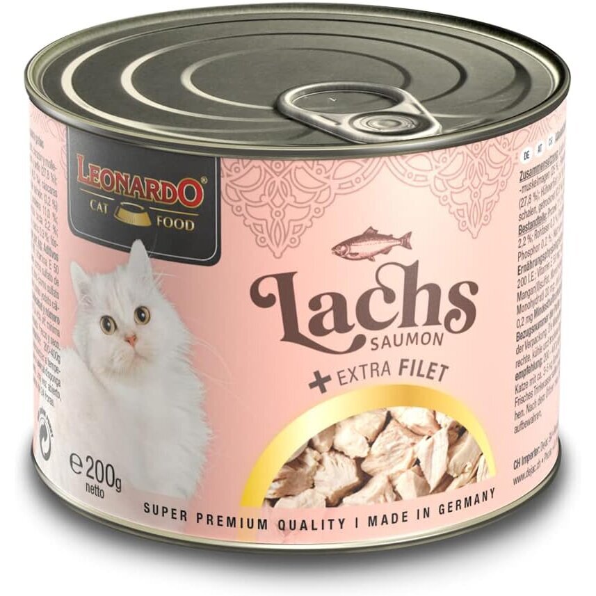 Leonardo Extra Filet Nassfutter, Dosenfutter für Katzen Bild 4