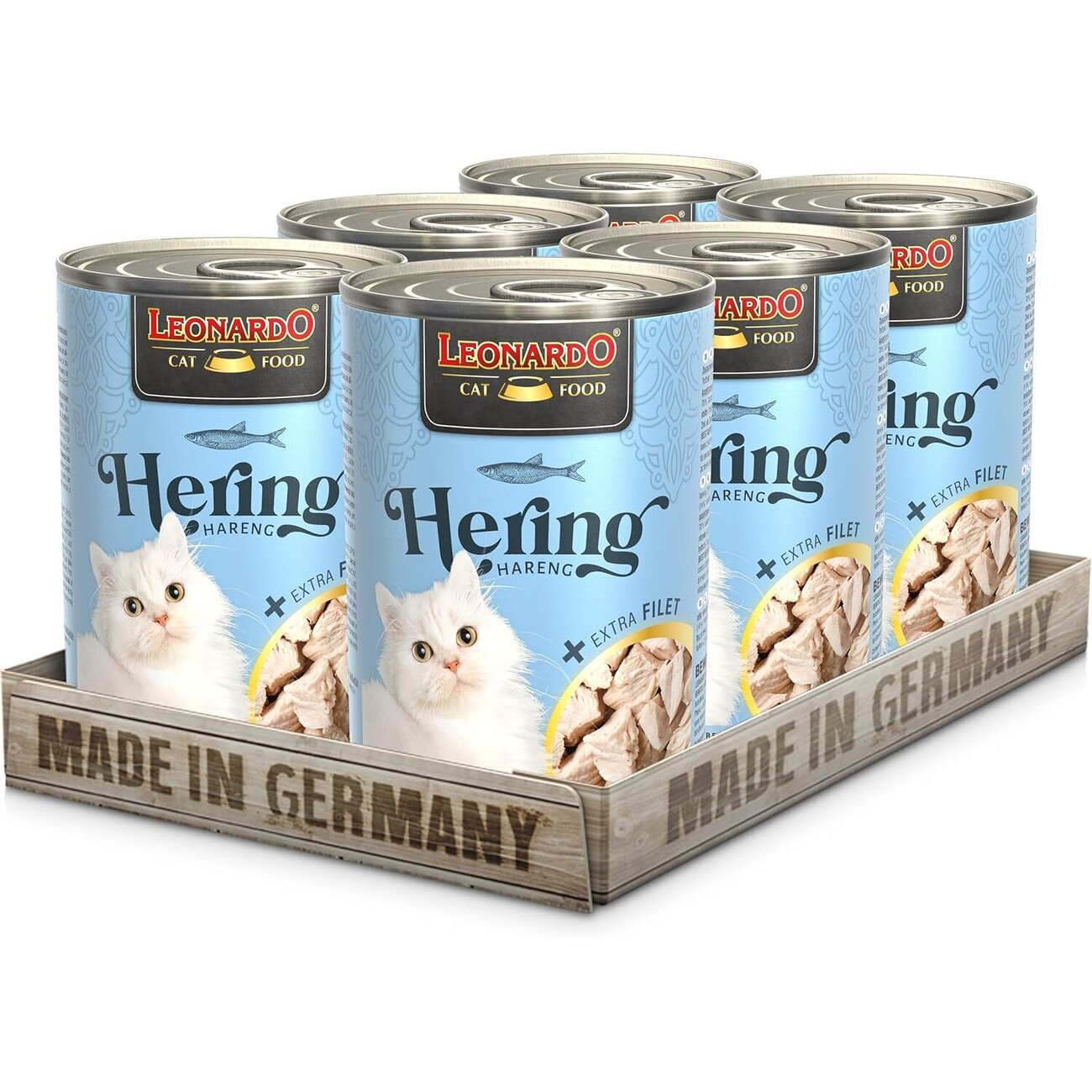 Leonardo Extra Filet Nassfutter, Dosenfutter für Katzen Bild 9