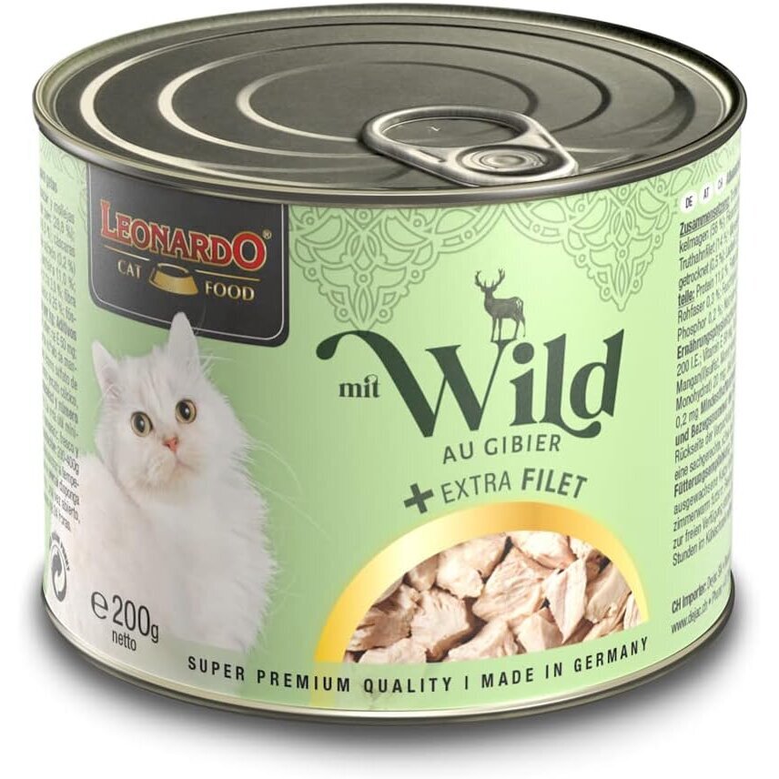 Leonardo Extra Filet Nassfutter, Dosenfutter für Katzen Bild 23