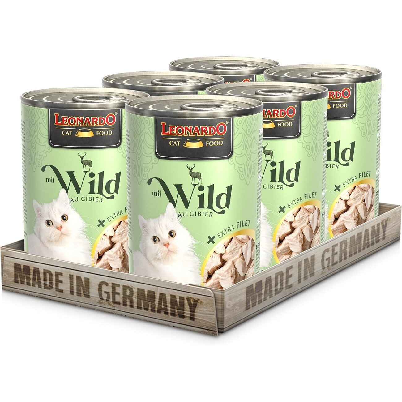 Leonardo Extra Filet Nassfutter, Dosenfutter für Katzen Bild 24