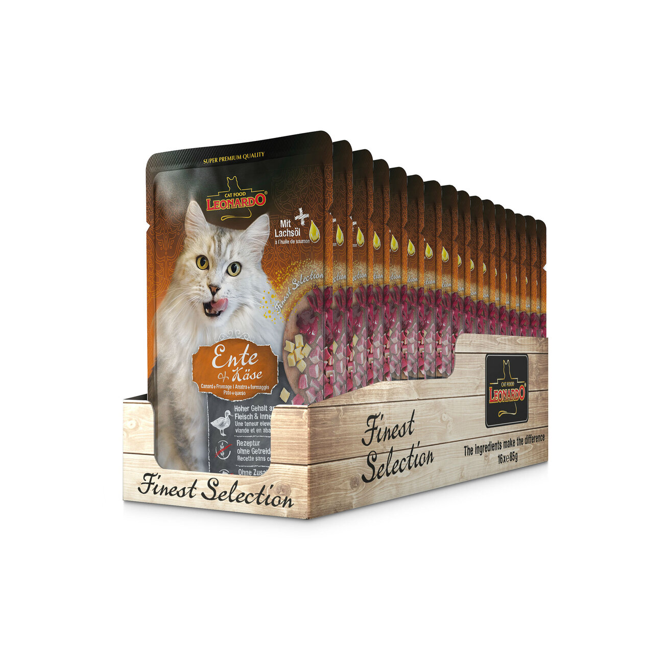 Leonardo Katzenfutter Pouchbeutel Bild 1