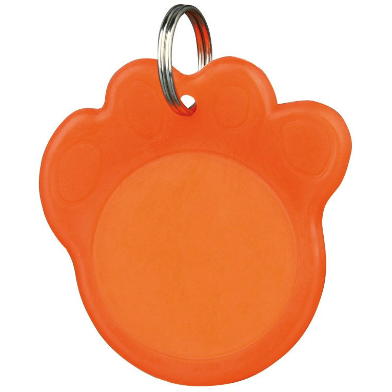 Leuchtender Adressanhänger in Pfotenform Bild 2