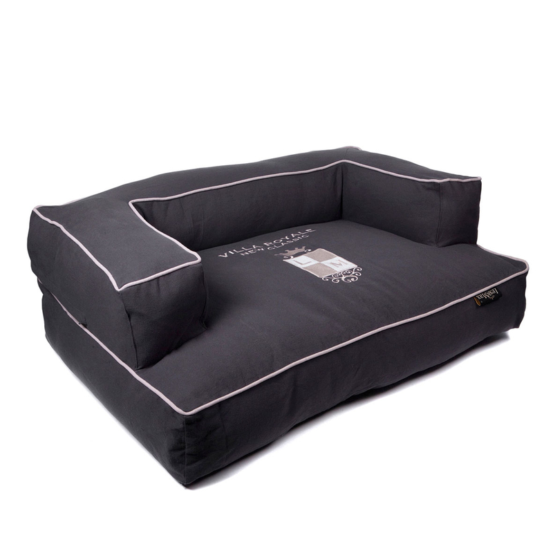 Lex&Max Hundesofa New Classic anthrazit Bild 1