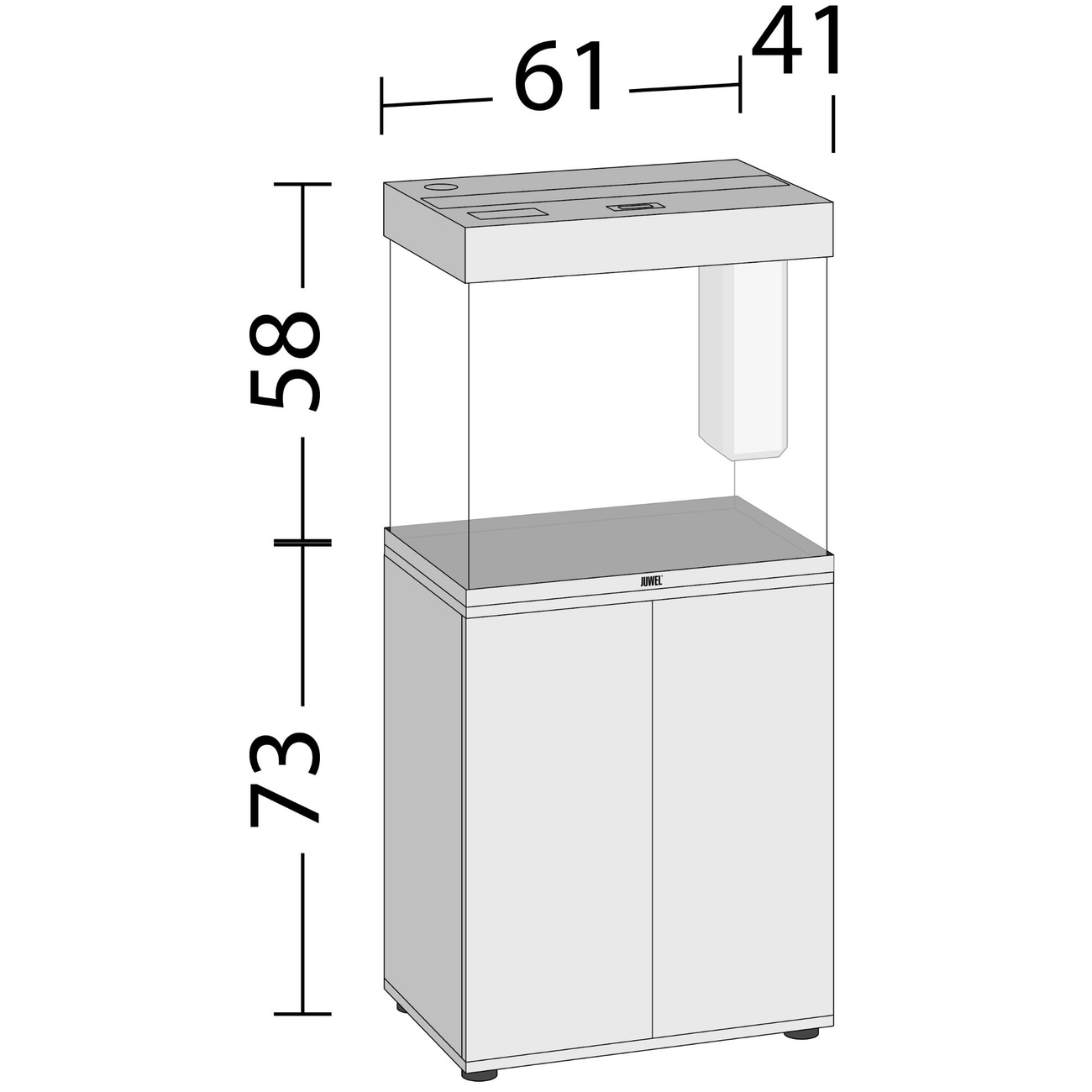 Lido 120 LED Aquarium mit Unterschrank Bild 4