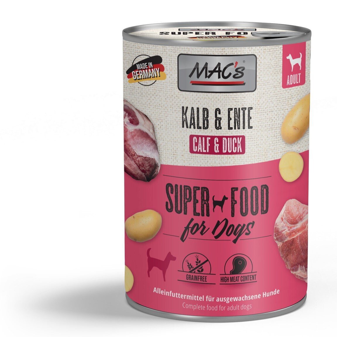 MACs Hundefutter mit Fleisch in Dosen Bild 9